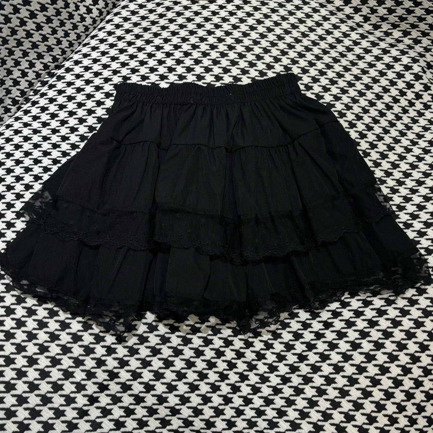 フリル付きフ スカート