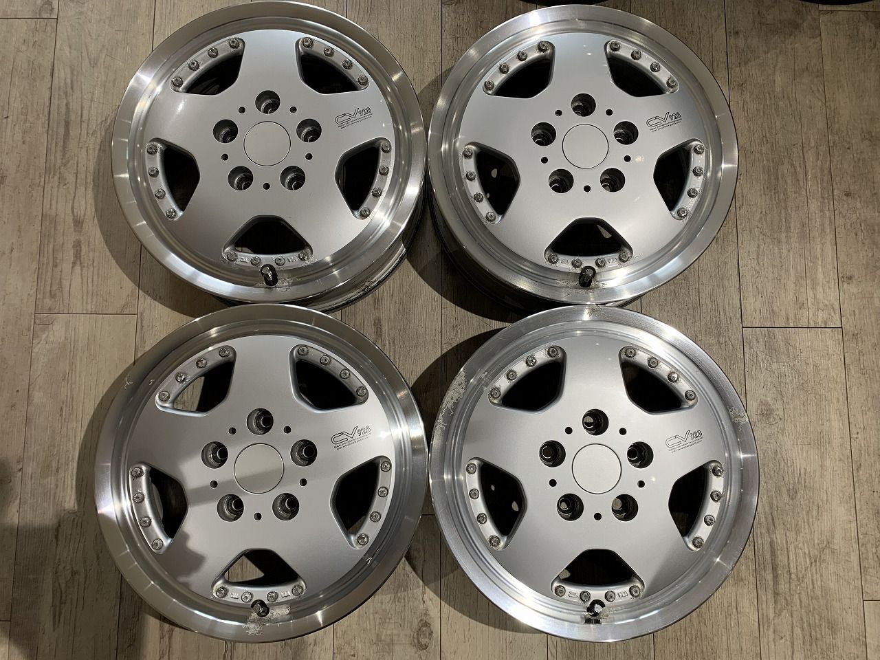 2407038】BRIDGESTONE CV928 15インチ 5J +48 PCD114.3 5H 72mm 