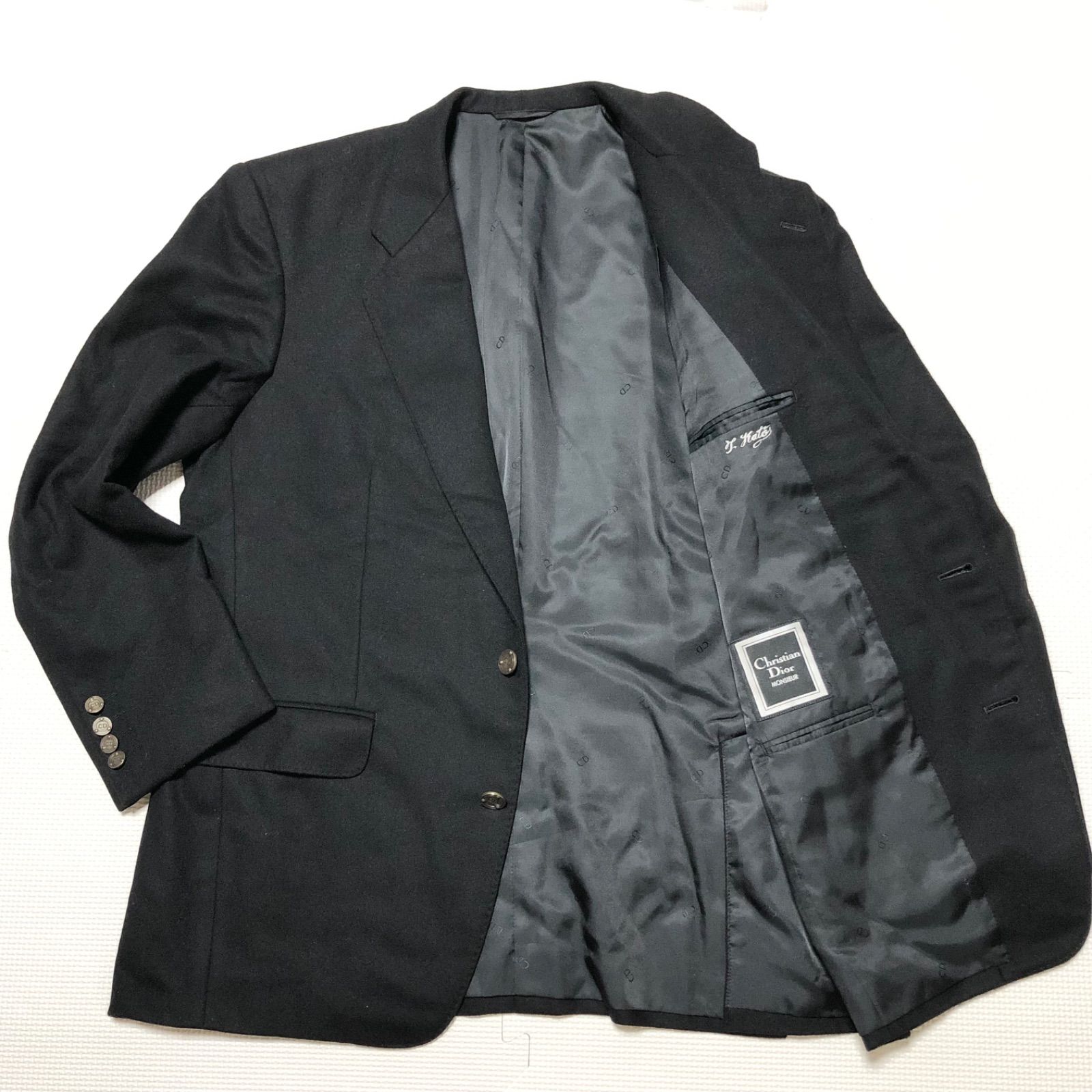 □美品□希少タスマニアウール20%使用□Christian Dior MONSIEUR 