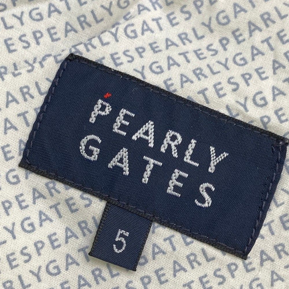 サイズ：5 PEARLY GATES パーリーゲイツ  ストレッチパンツ  ブラック系 [240101445694] ゴルフウェア メンズ ストスト サイズ：5 PEARLY GATES パーリーゲイツ ストレッチパンツ