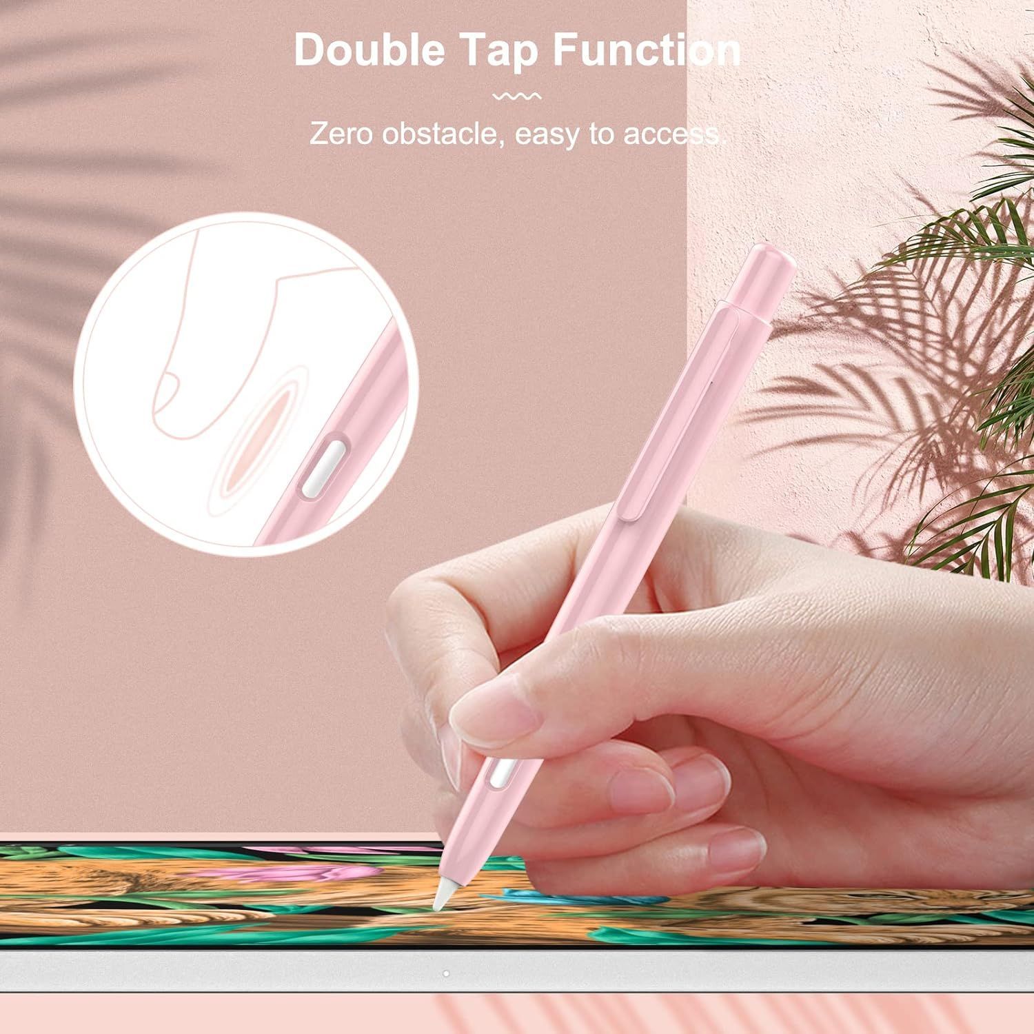 MoKo ホルダーケース Apple Pencil第2世代対応 格納式保護ペン
