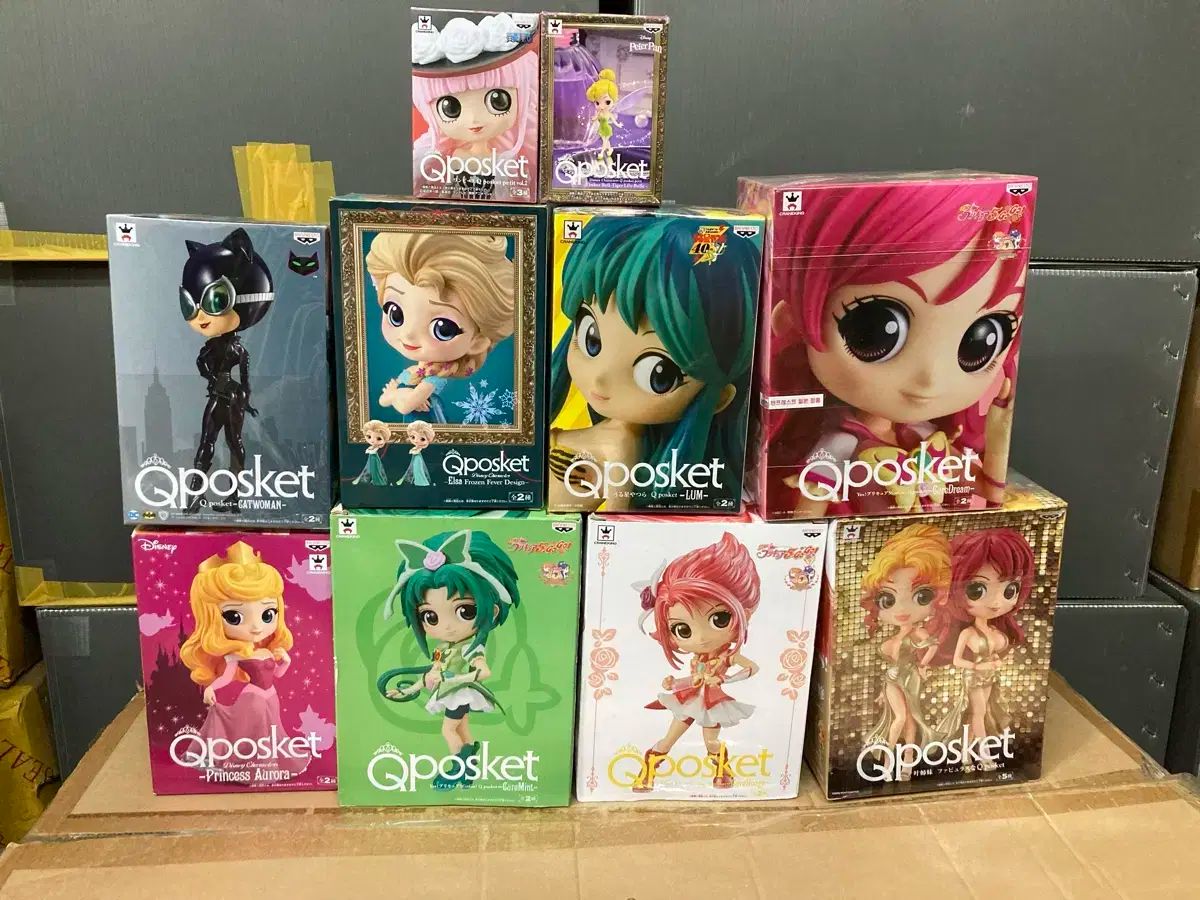 Qposket 10 犬 セット Qposket フィギュア セット 鉄腕アトム 黒子の