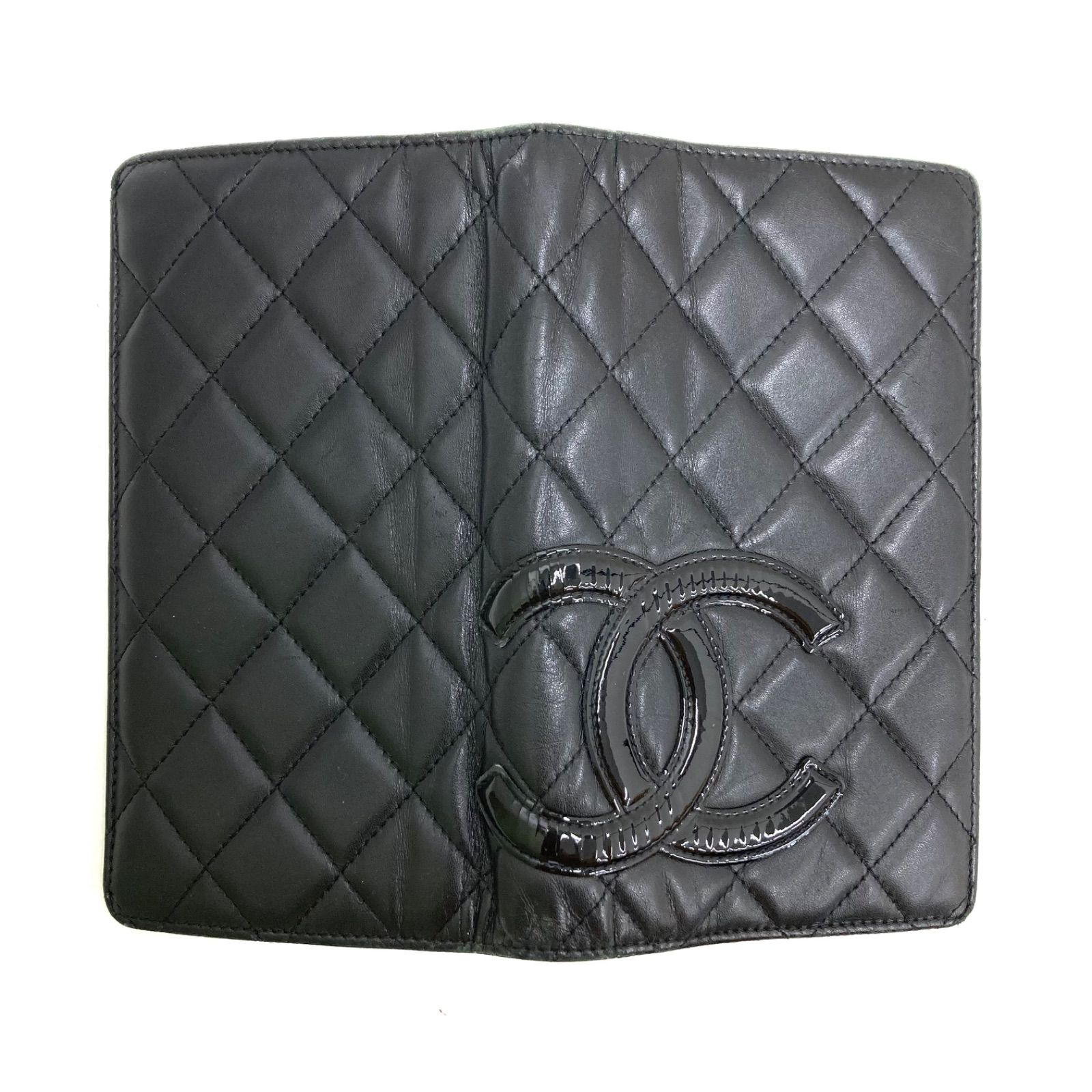 ◇CHANEL◇シャネル カンボンライン 長財布 折財布 ココマーク 