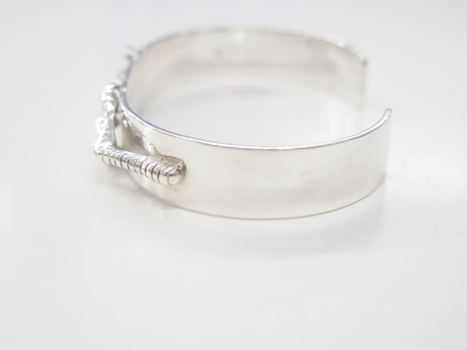 GOD SUNSゴッドサンズ 平打ち銀爪バングルK18メタル付き 12mm板 000000034384-01-l.jpg?t=