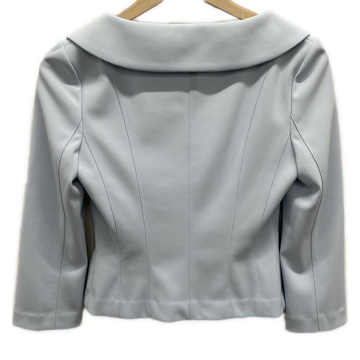 FOXEY YORK フォクシーニューヨーク 長袖カットソー サイズ38 - 21777 ライトブルー