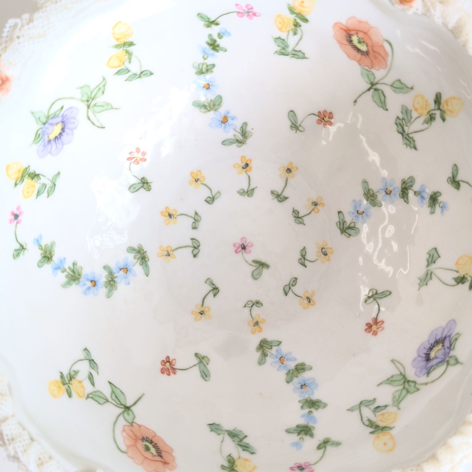 極美品✨アイリッシュドレスデン レースフィギュリン 2017 酉 鳥 干支