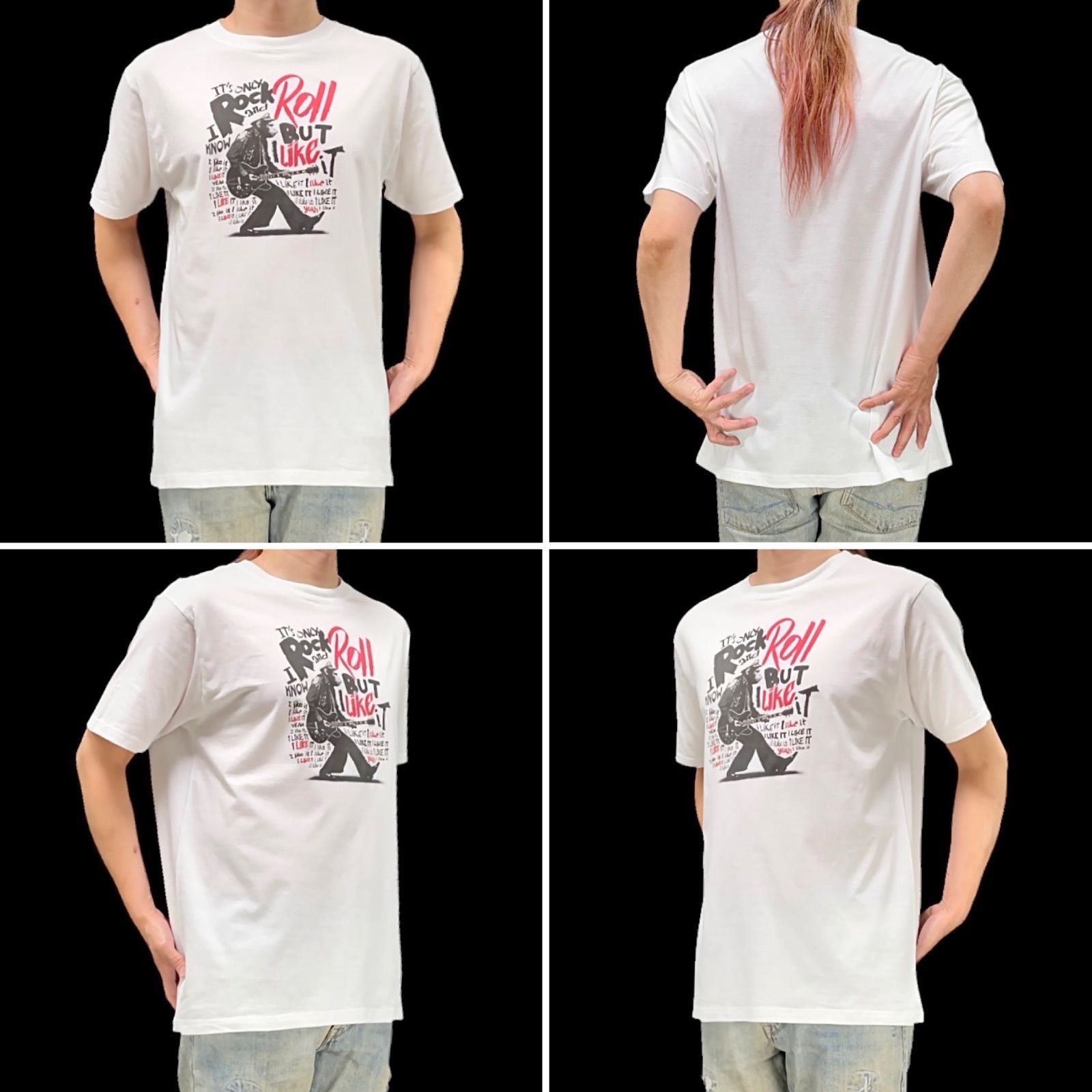 The Rolling Stones Tシャツ Lサイズ ギタリスト Vintage 90's Keith Richards : The Rolling-Stones guitarist t