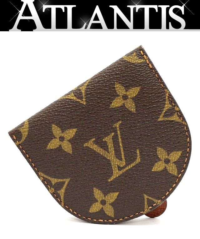LOUIS VUITTON モノグラム コインケース キュヴェット(外観美品) ルイ ヴィトン モノグラム ポルトモネ キュベット コインケース
