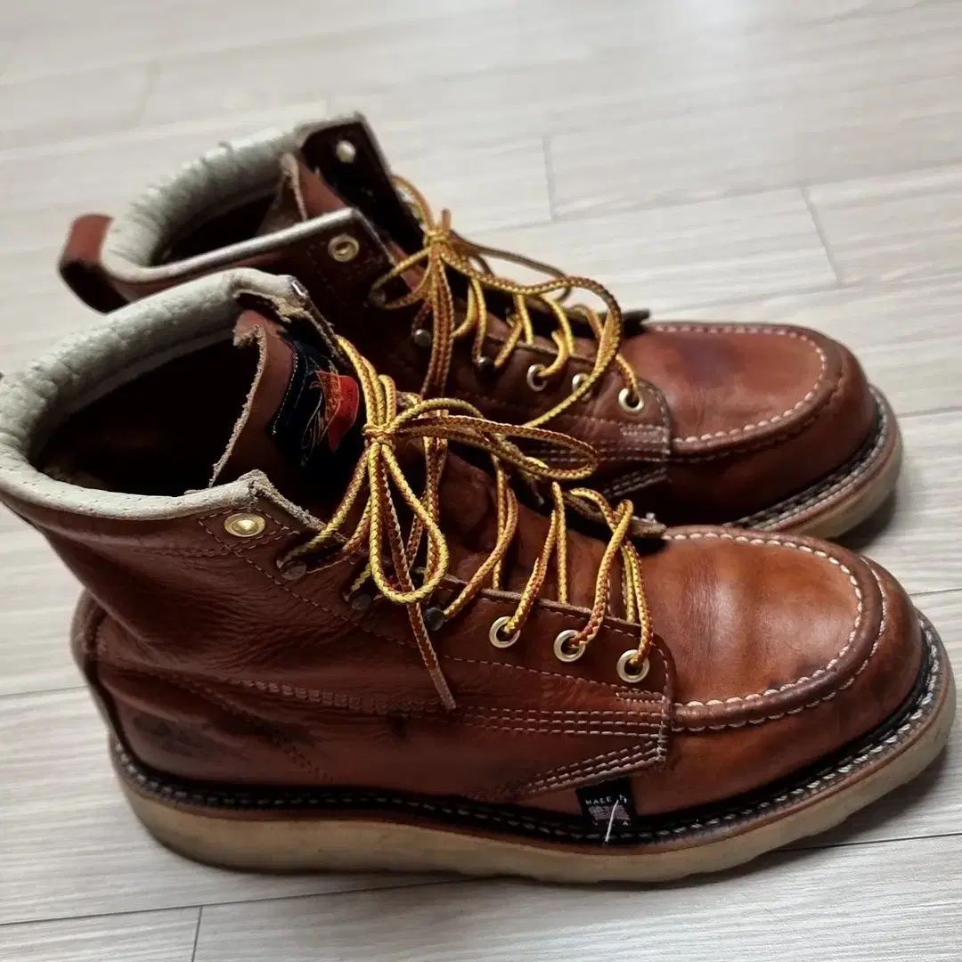 Thorogood ソログッド モックトゥ ブラウン ウォーカーブーツ ブーツ 6D