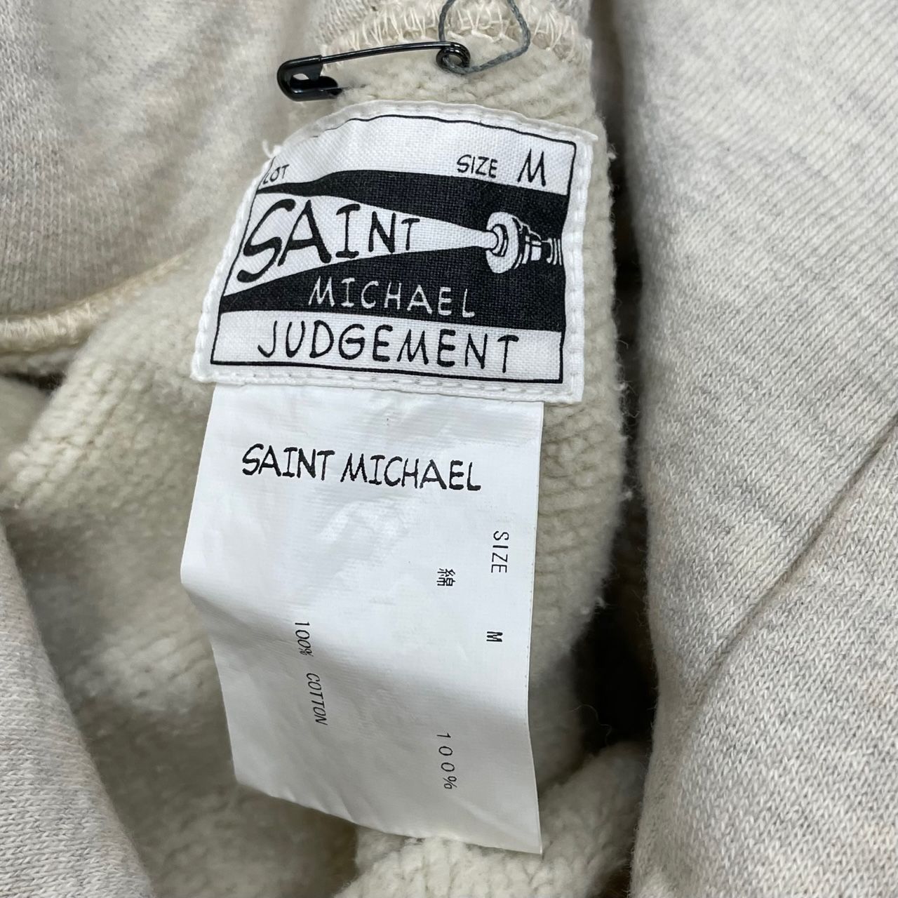 美品 SAINT MICHAEL 20AW SM7 コラボ フーディー ジーザス