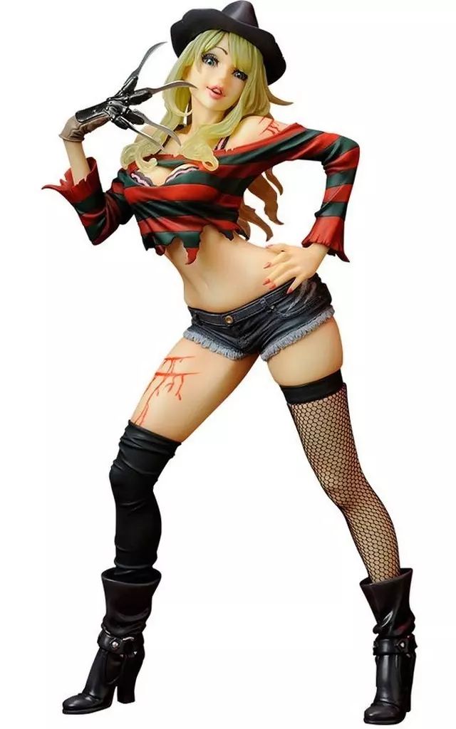 フィギュア フレディ クルーガー セカンドエディション フレディVSジェイソン HORROR美少女 1|7 PVC製塗装済み完成品