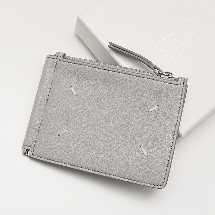 メゾンマルジェラ　折り財布　マネークリップ　灰色 マネークリップ グレー（灰色）系 Maison Margiela(メゾン