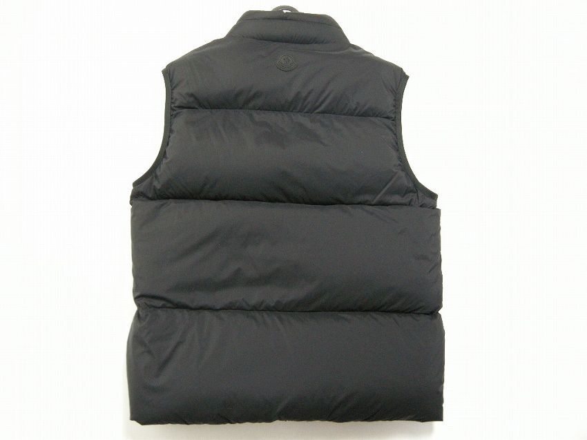 サイズ1-4□新品□モンクレール AMAK フード付きダウンベスト ジレ 黒 