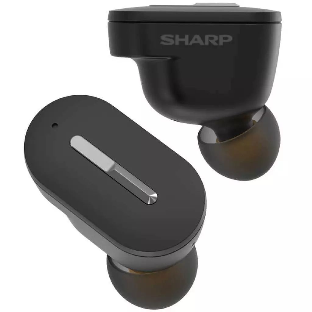 ヘッドフォン シャープ 聴覚拡張型イヤホン SUGOMIMI ブラック MH-L1SG