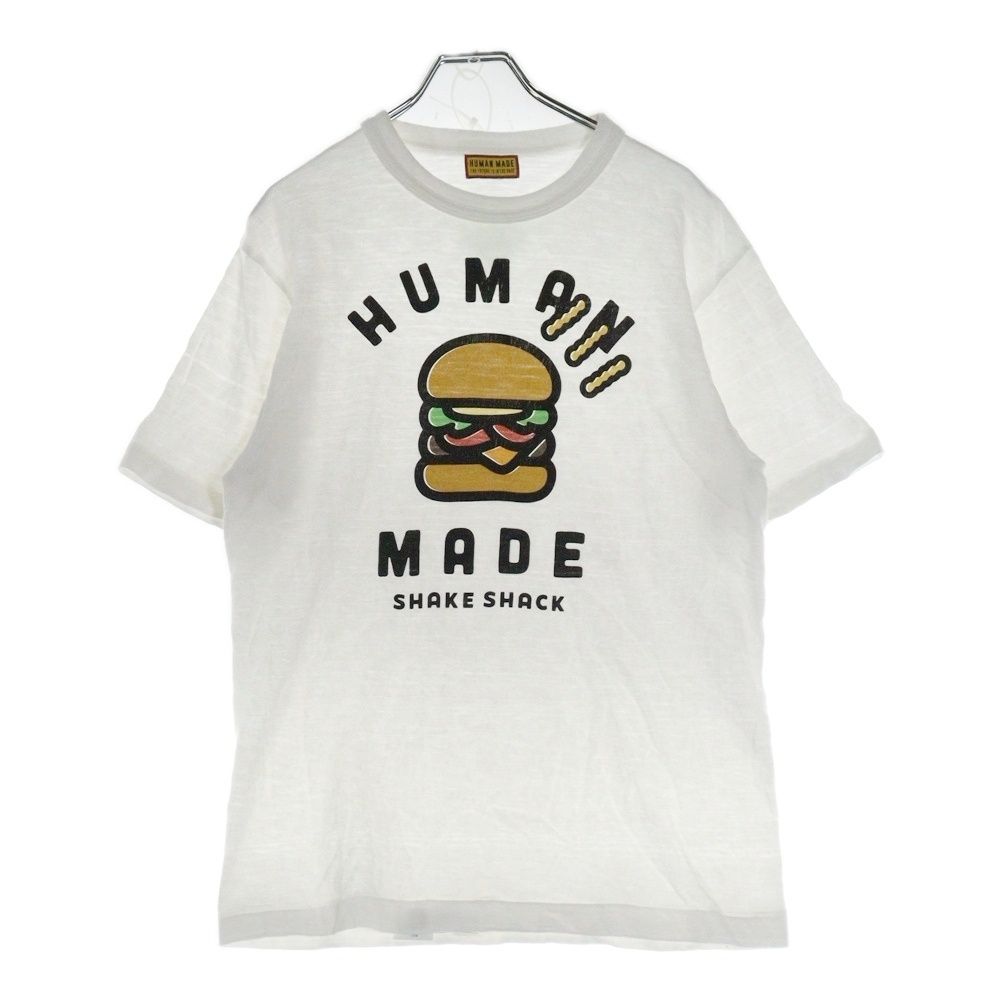 HUMAN MADE×SHAKE SHACK ハンバーガープリント 半袖Tシャツ HUMAN MADE(ヒューマンメイド) Shake Shack T-Shirt シェイク