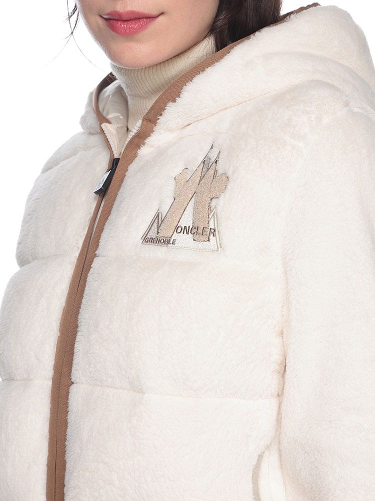 【週末限定】MONCLER モンクレール　サイズŁ　アイボリー　パーカー MONCLER - 国内正規品MONCLER×ADIDASモンクレールアディダス