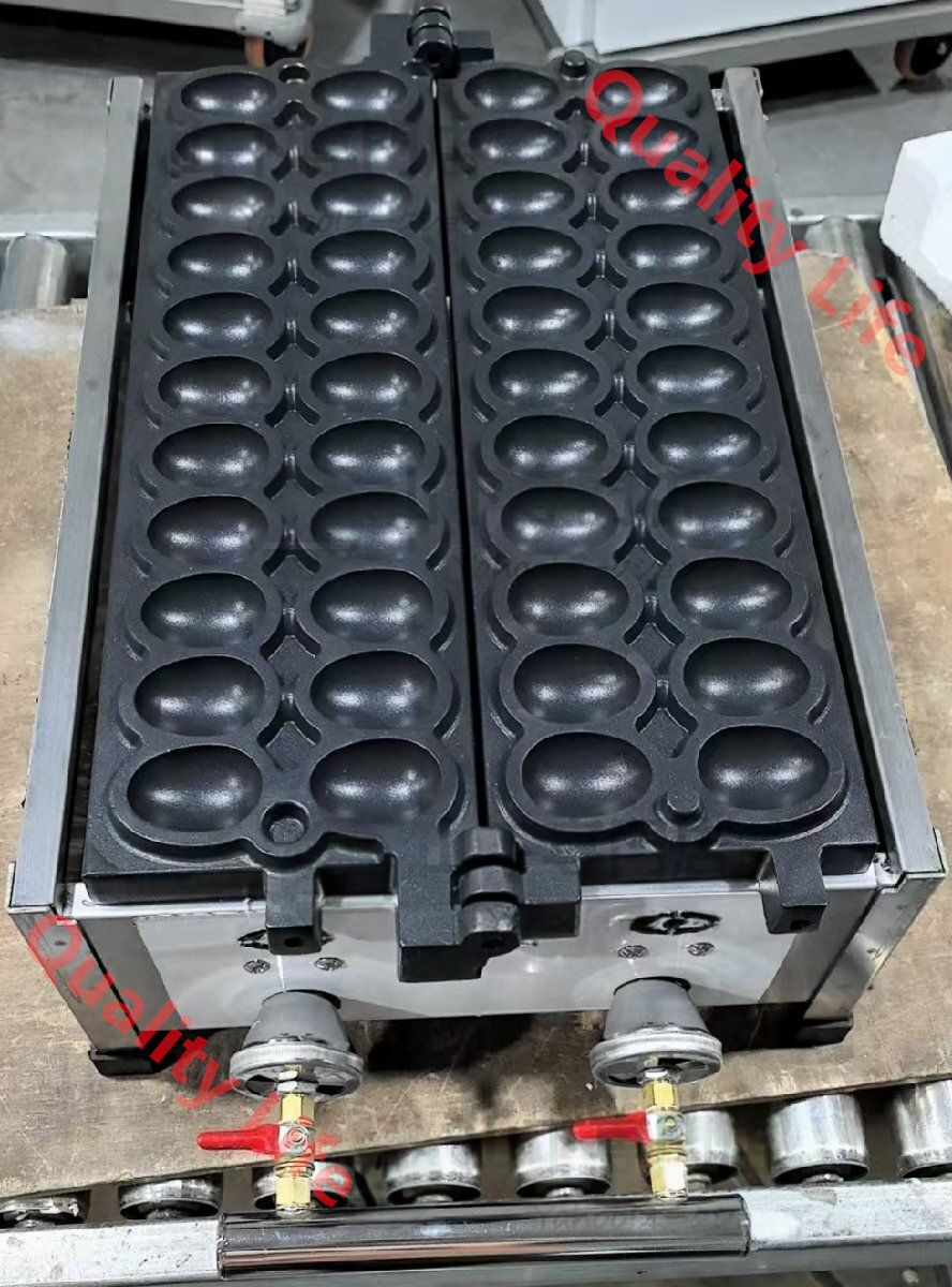 LPガス 卵型のベビーカステラ ベビーカステラ機 22ピース LPガス式|業務用|厨房機器