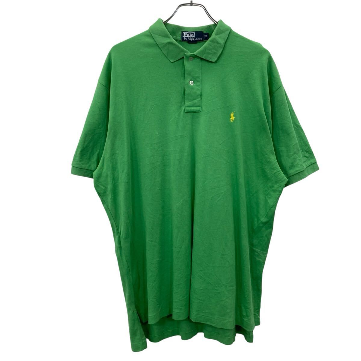 Polo Ralph Lauren 半袖 ポロシャツ XL グリーン ポロラルフローレン 