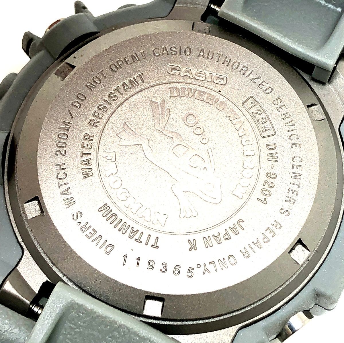 G-SHOCK ジーショック DW-8201GF-8 FROGMAN フロッグマン 