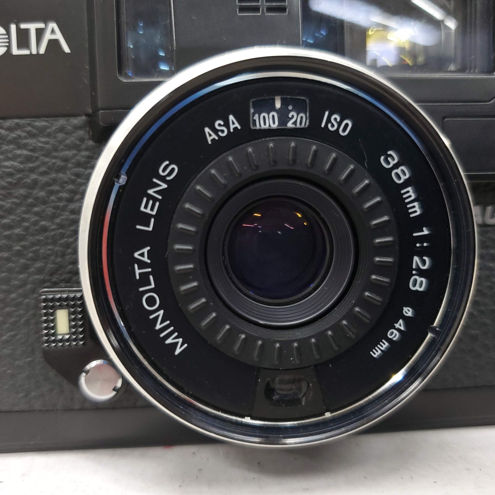  動作 済 Minolta HI MATIC AF D F0605 25e コンパクトカメラ(フィルム) フィルムカメラ