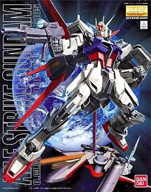 BANDAI - MG 1/100 GAT-X105 エールストライクガンダム 機動戦士ガンダムSEED(シード) プラモデル(0122242) バンダイ Amazon | MG 1/100 GAT-X105 エールストライクガンダム (機動