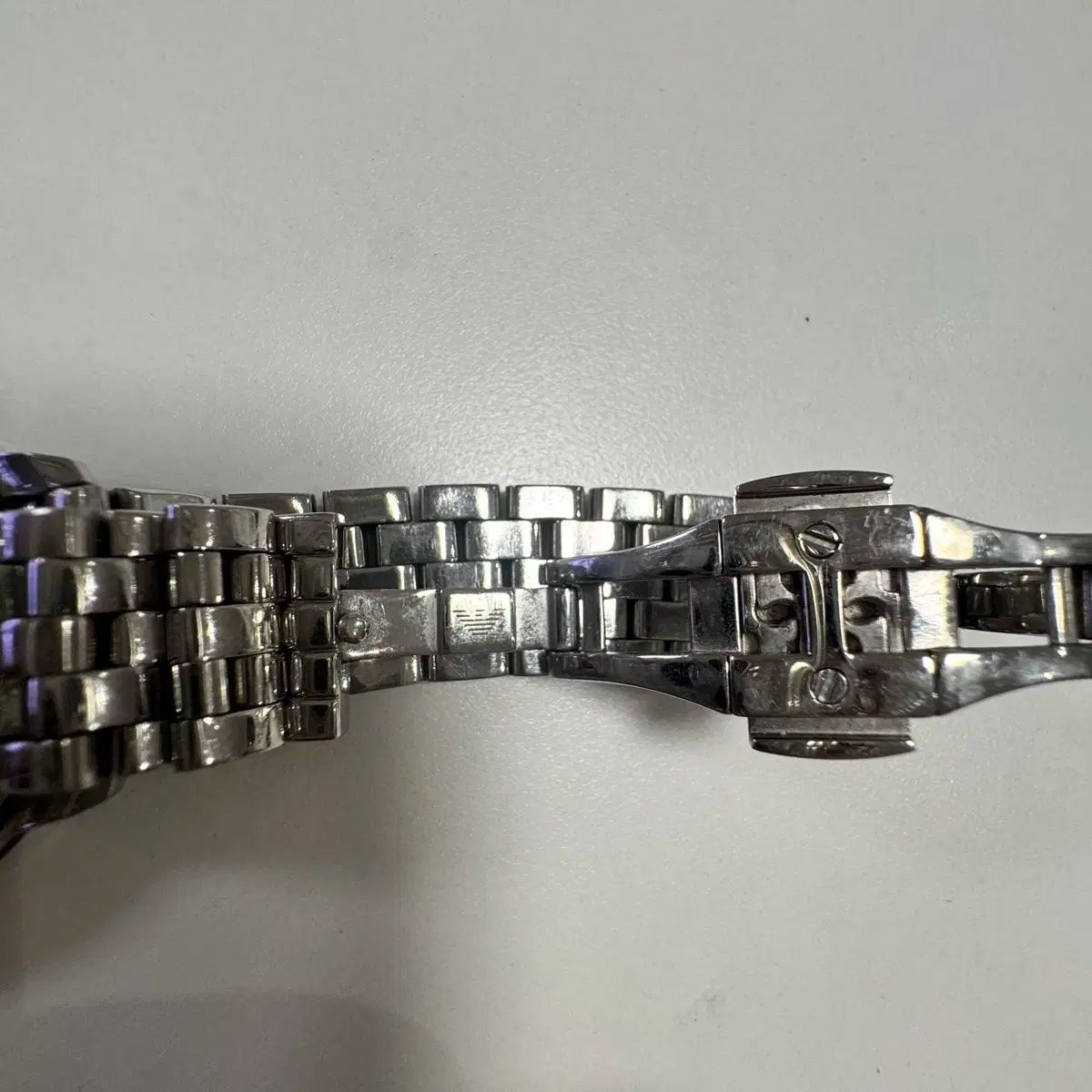 EMPORIO ARMANI エンポリオアルマーニ アルマーニ メタル 時計 ブラック 33 mm