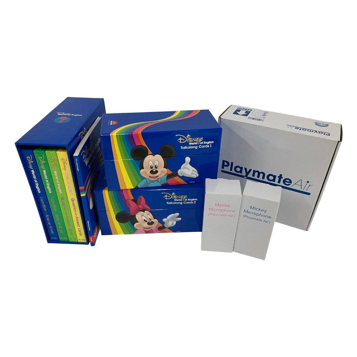 DWE トークアロング Q-Aセット ディズニー ワールド イングリッシュ 2019年頃 英語 教材 良好 B10443523