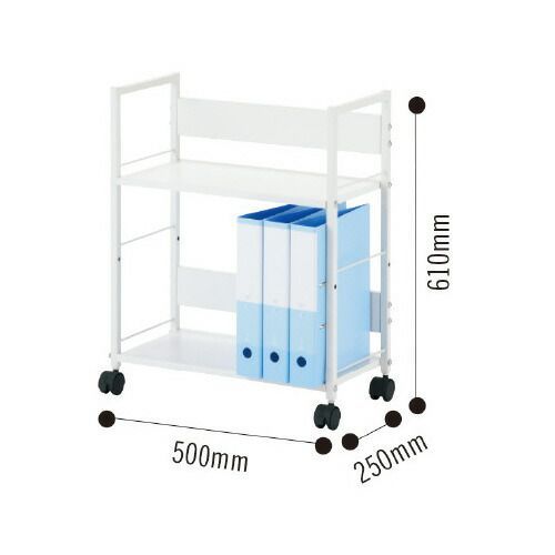CNアンダーデスクワゴンN A4縦型 ホワイトLFA526TWHN F M L