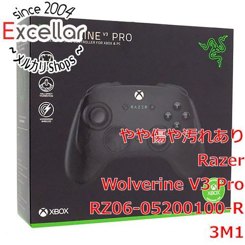 bn 6 Razer Xbox＆PC用 ワイヤレス eスポーツコントローラー Wolverine V3 Pro RZ06-05200100-R3M1 元箱あり