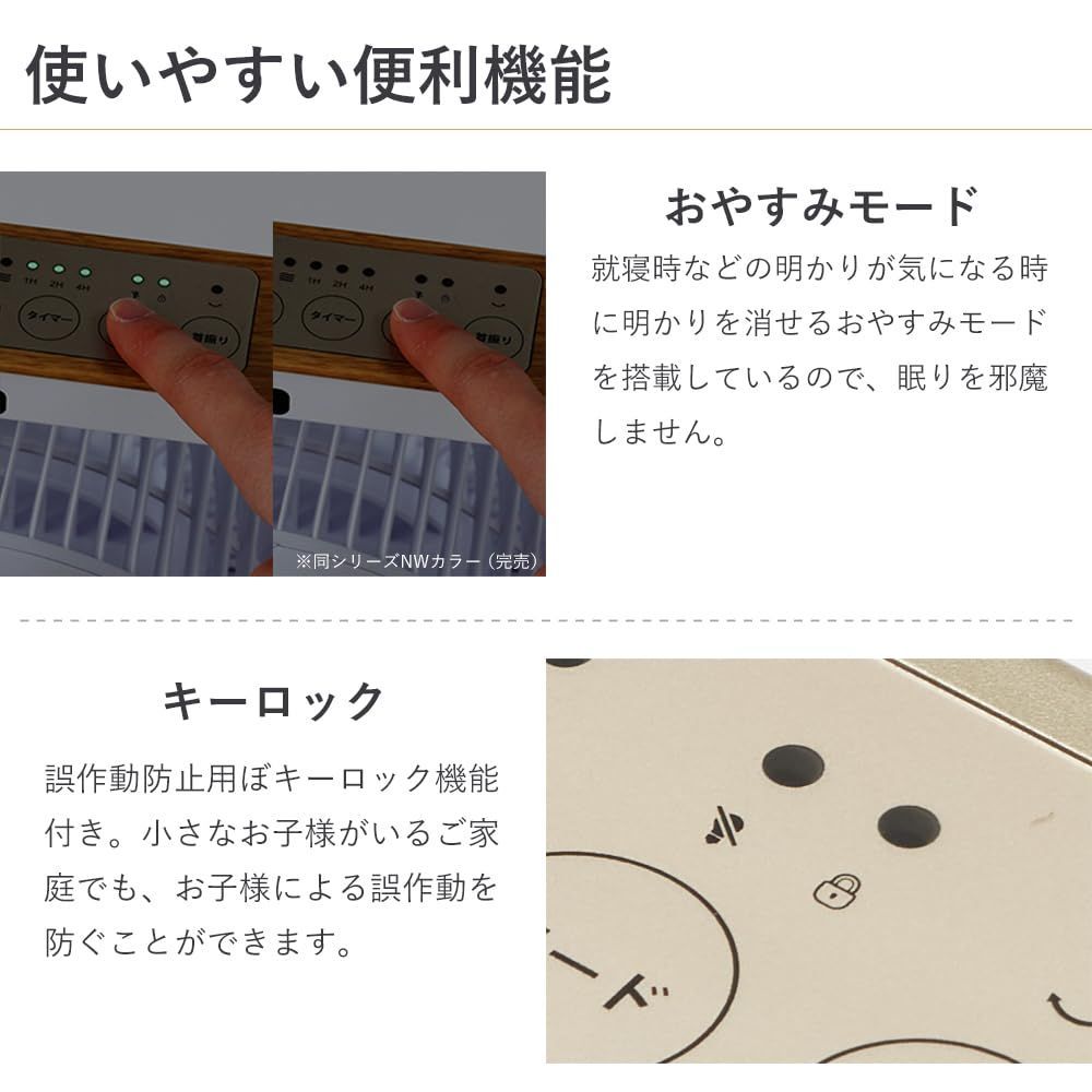 リモコン付 自動首振