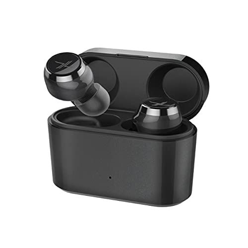 LIVIL audio 完全ワイヤレスイヤホン LIV110 連続再生約10時間 防水仕様IPX5 専用ケース付属 Bluetooth 5.0 (ディープブラック)