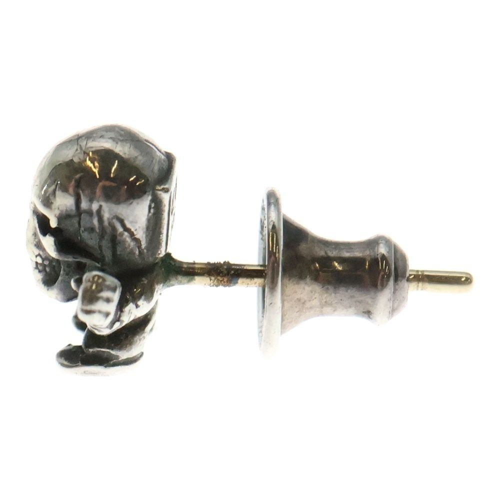 新鮮味のある CHROME HEARTS クロムハーツ FOTI HARRIS TEETER フォティ ハリスティーター スタッドピアス シルバー