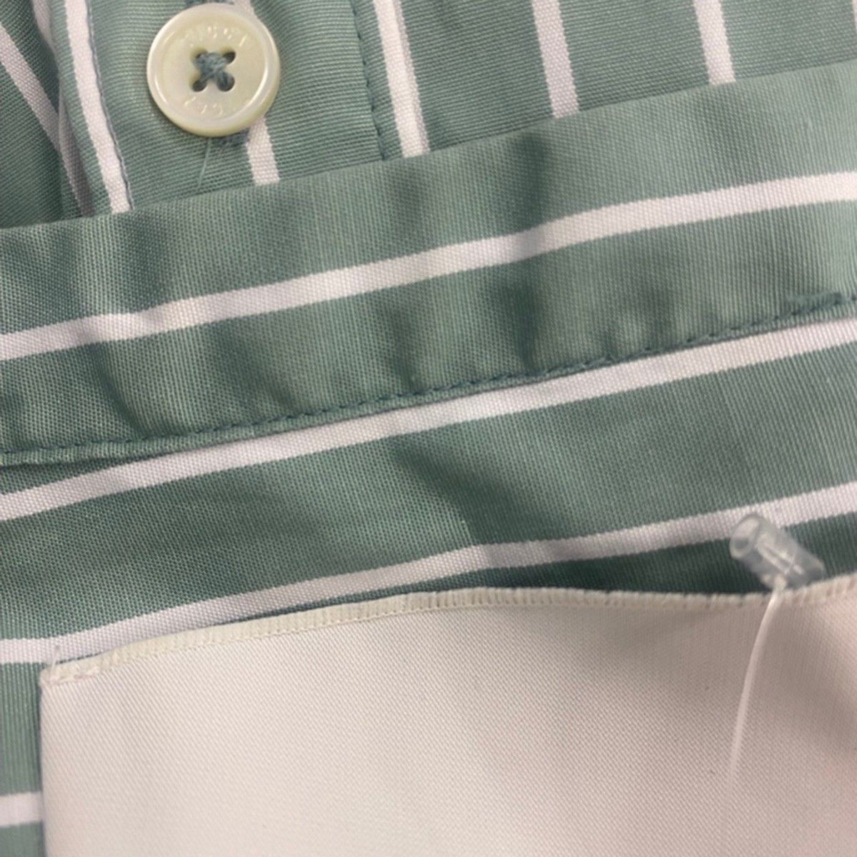 ticca ストライプシャツワンピース グリーン TICCA ティッカ