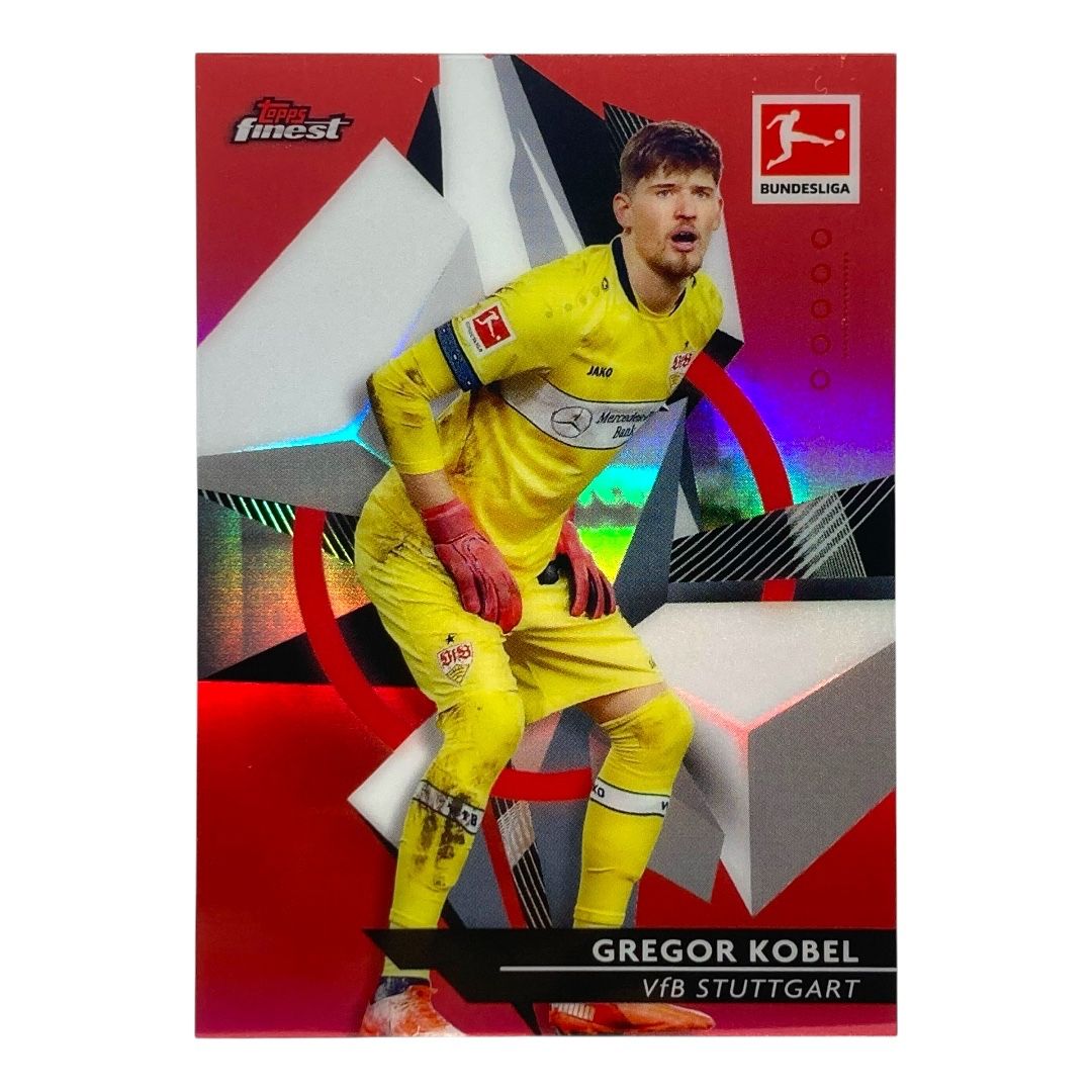 TOPPS サッカーカード FINEST GREGOR KOBEL STUTTGART 3/5 #89 送料無料  IT2