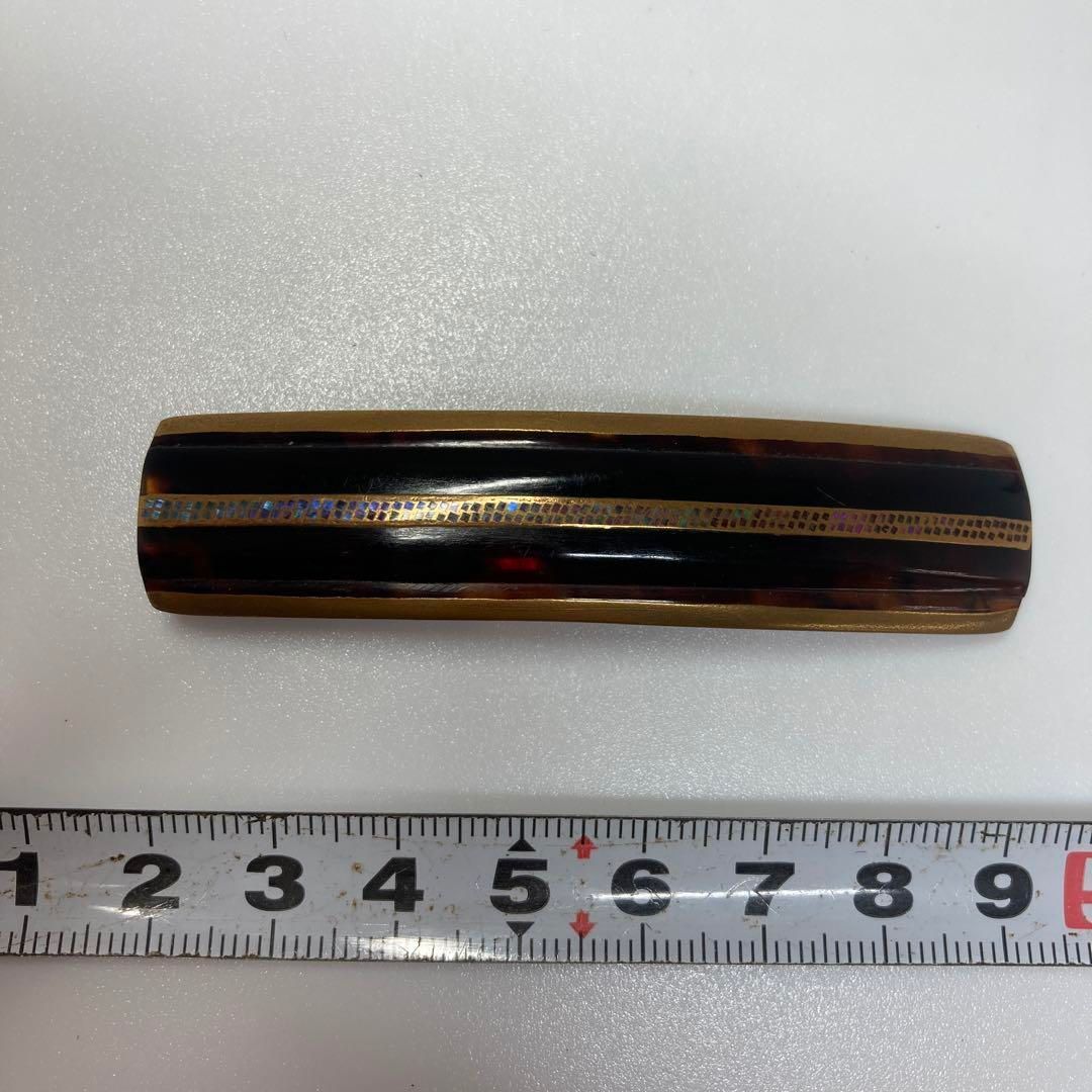 在銘 螺鈿 蒔絵 髪飾り 6g 東さ5-0930