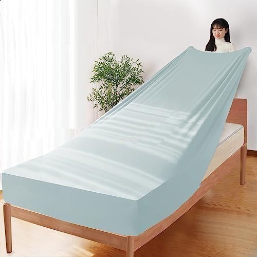 グリーン_160x200cm 超吸水 30分超速乾 ボックスシーツ クイン 伸びるシーツ のびのびぴったり フィットシーツ 抗菌防臭 通気性 ベッドシーツ マットレス 敷ふとん兼用 ベッドカバー マットレスカバー オールシーズン 吸水速乾 着脱簡単 160x