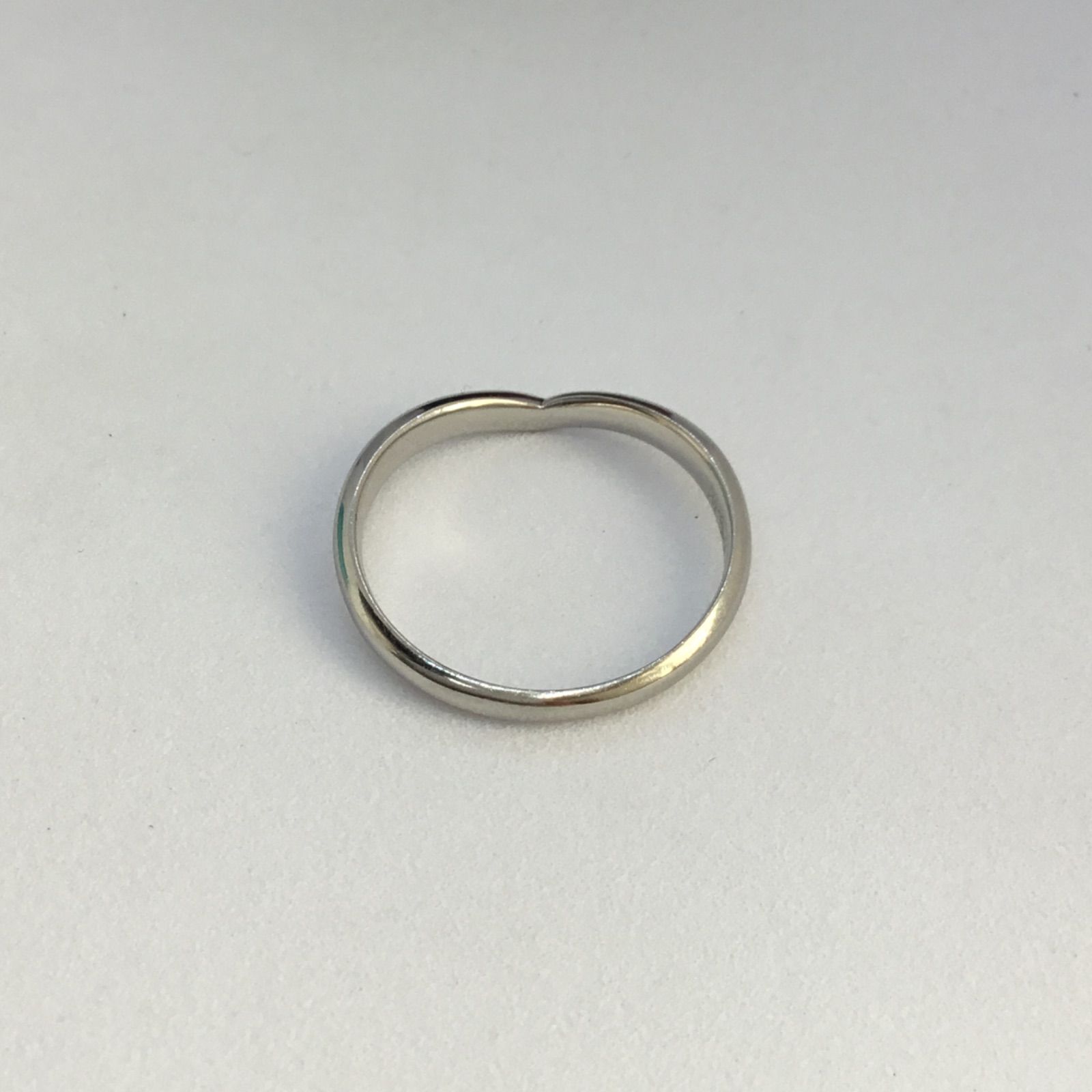 Pt 1000 プラチナリング ／ 本物༶✱༶ プラチナ シンプル デザイン