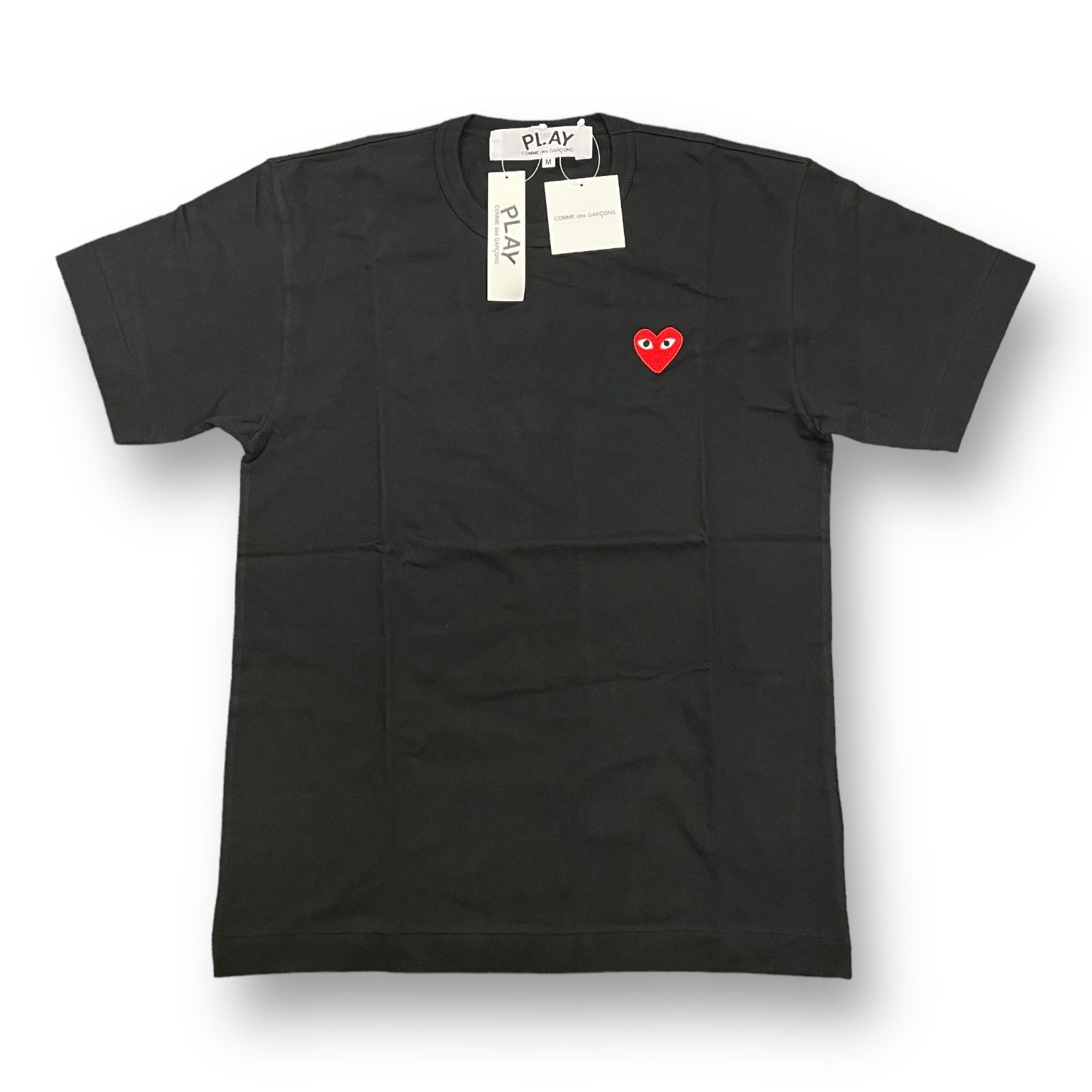 定価7700円 未使用 PLAY COMME des GARCONS ハートロゴ Tシャツ プレイ