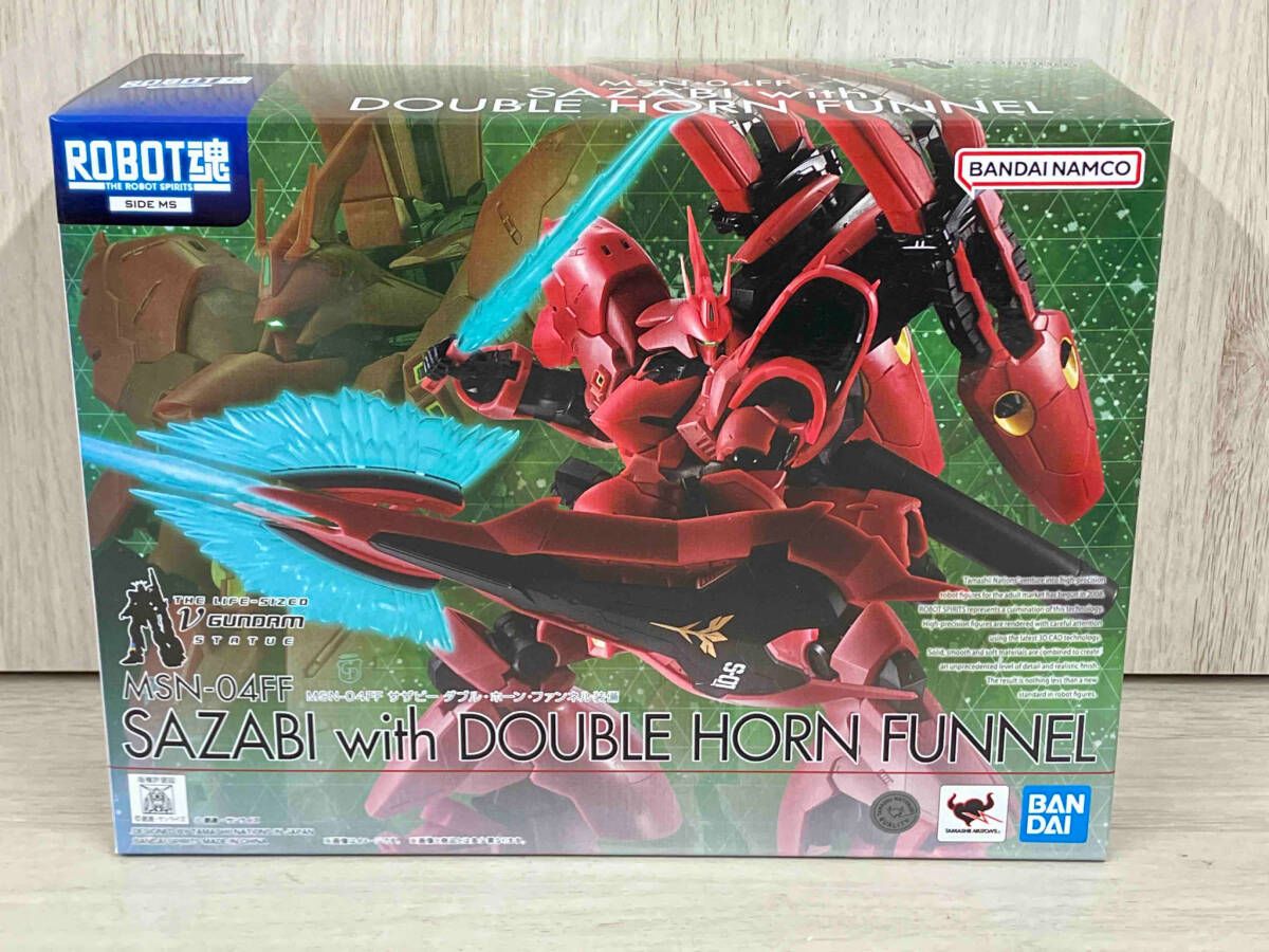ROBOT魂 MSN-04FF サザビー ダブル・ホーン・ファンネル装備