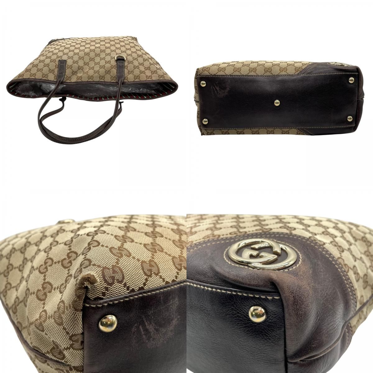 GUCCI ハンドバッグ GUCCI グッチ GGキャンバス ニューブリット トートバッグ