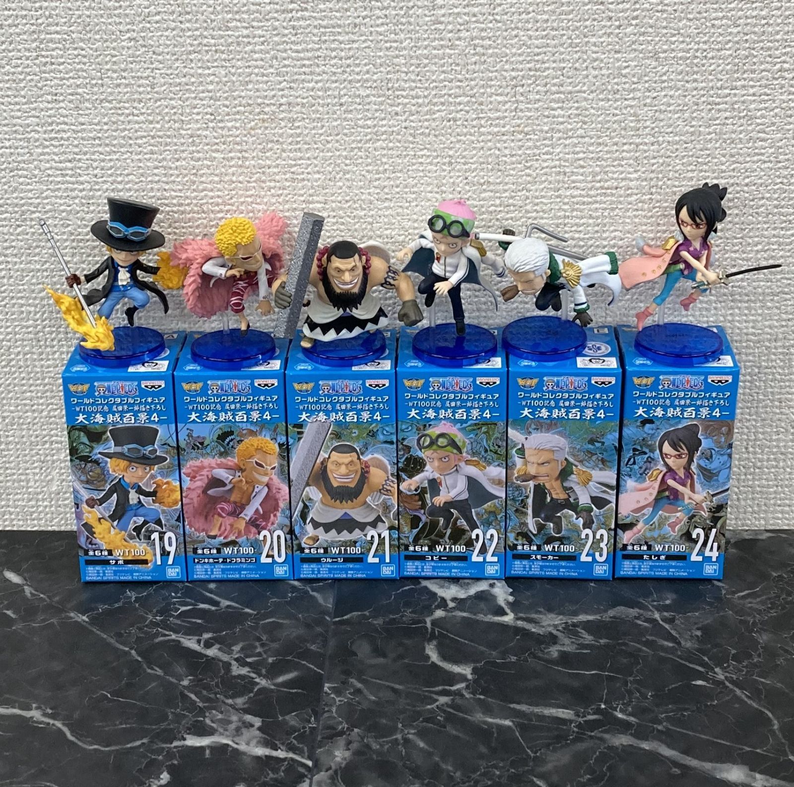 ワンピース　ワーコレ　コレクタブル　大海賊百景　コンプ 60種　フィギュア ワンピース ワーコレ ワールドコレクタブルフィギュア 大海賊百