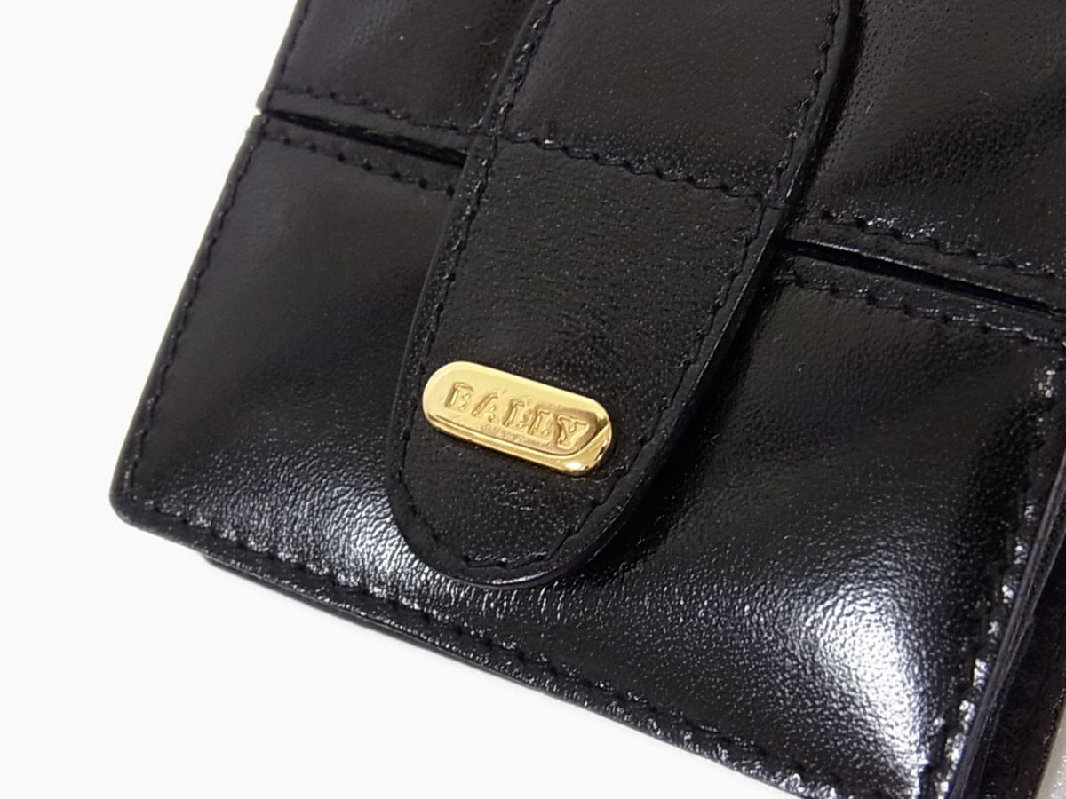 未使用◇BALLY バリー レザーコインケース ボックス型 小銭入れ