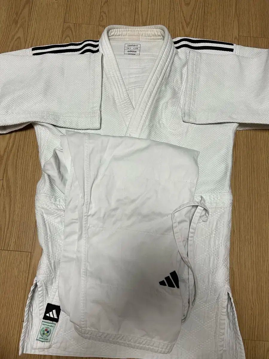 adidas アディダス 選手用 柔道着 チャンピオン 3 175