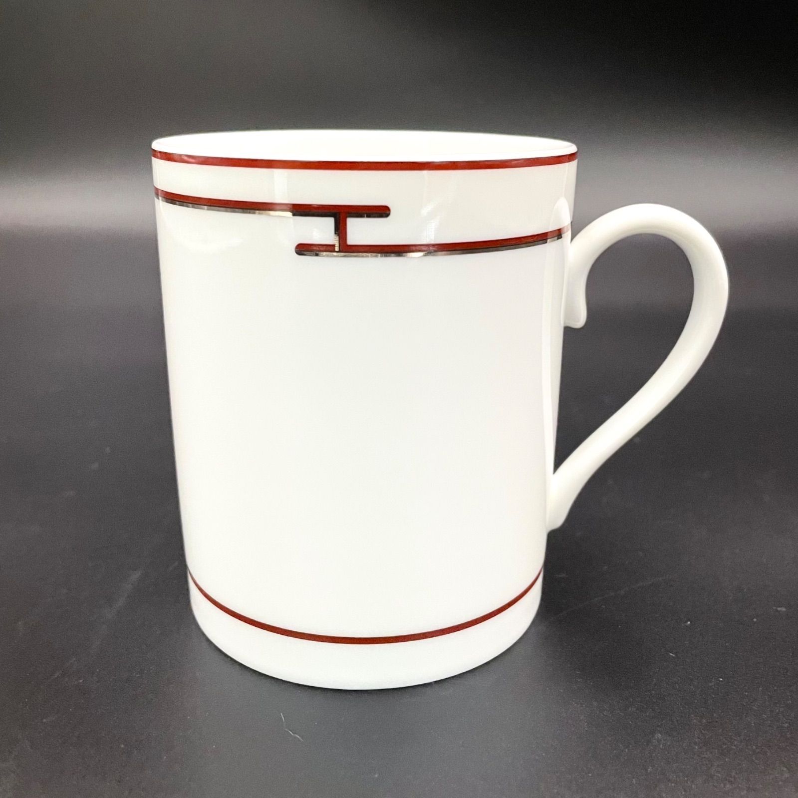 未使用品 ◇ エルメス ◇ リズム ◇ レッド マグカップ 廃盤 HERMES 