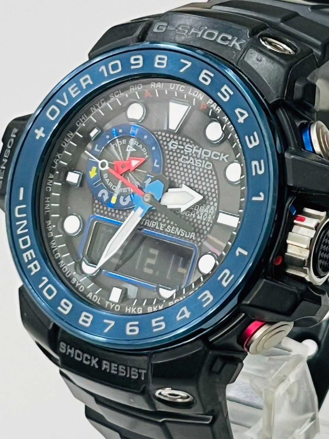 G-SHOCK ガルフマスター GWN-1000B-1BJF トリプルセンサー GWN-1000B-1BJF | CASIO