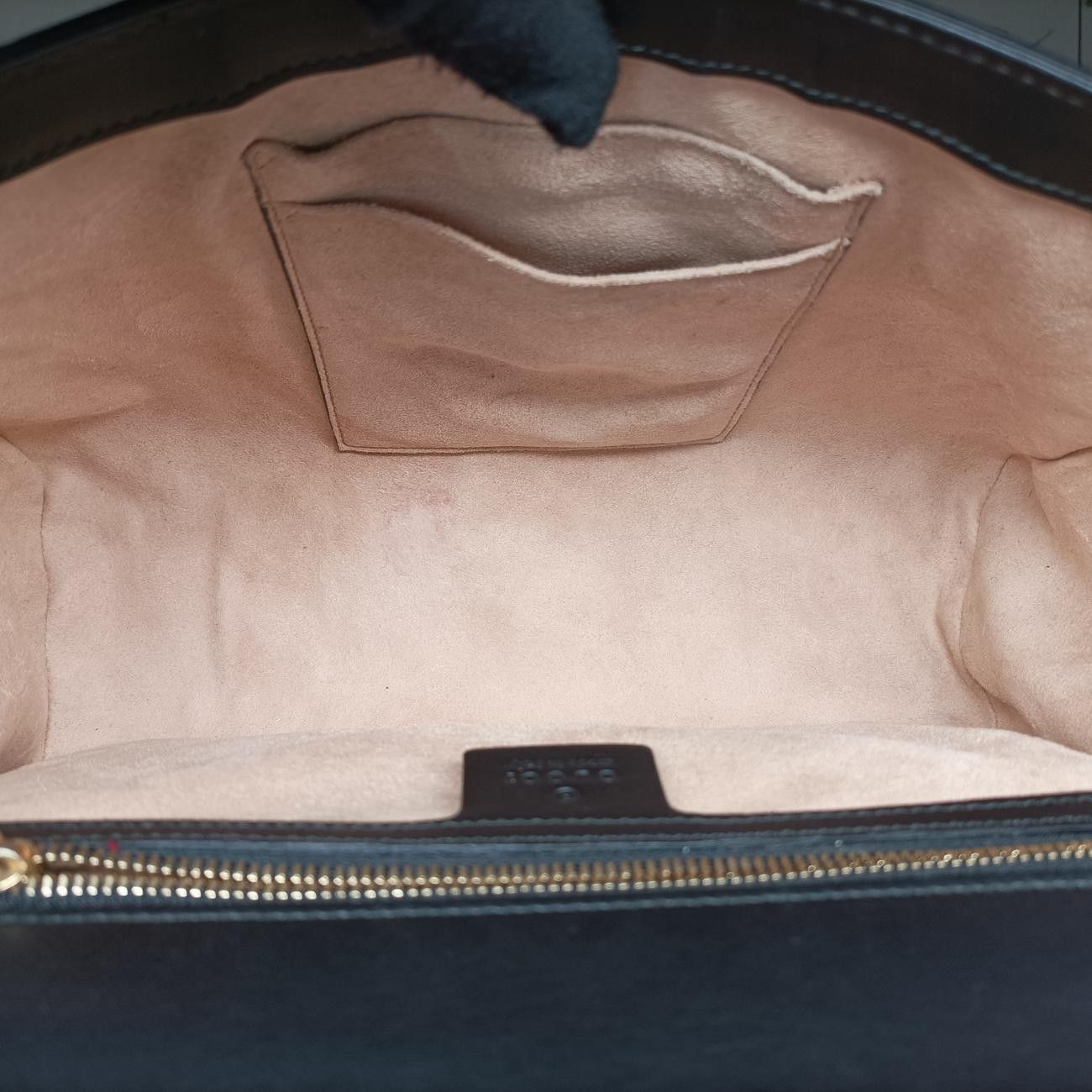 グッチGucciパドロックブラックレザー409486E019902868