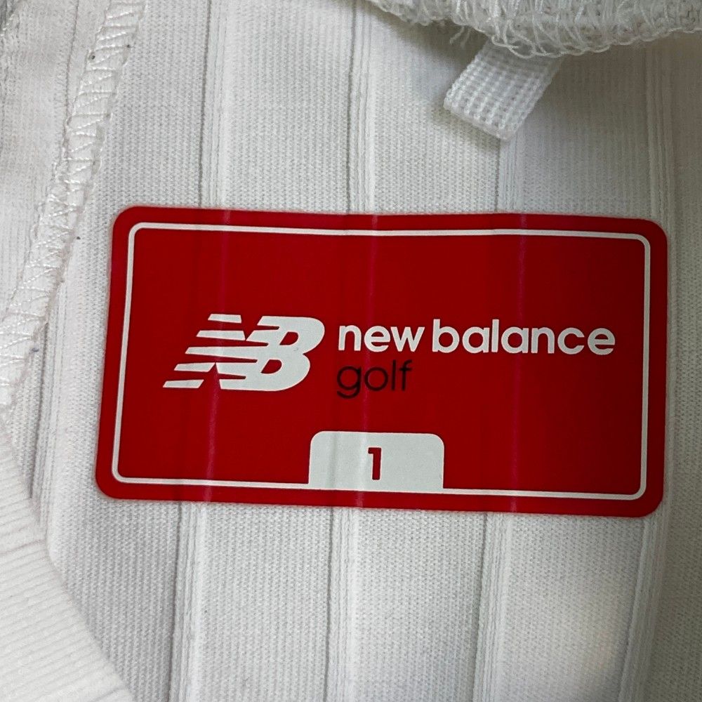 サイズ：1 NEW BALANCE GOLF ニューバランス  ハイネック長袖Tシャツ  ホワイト系 [240101454293] ゴルフウェア レディース ストスト サイズ：1 NEW BALANCE GOLF ニューバランス ハイネック長袖T