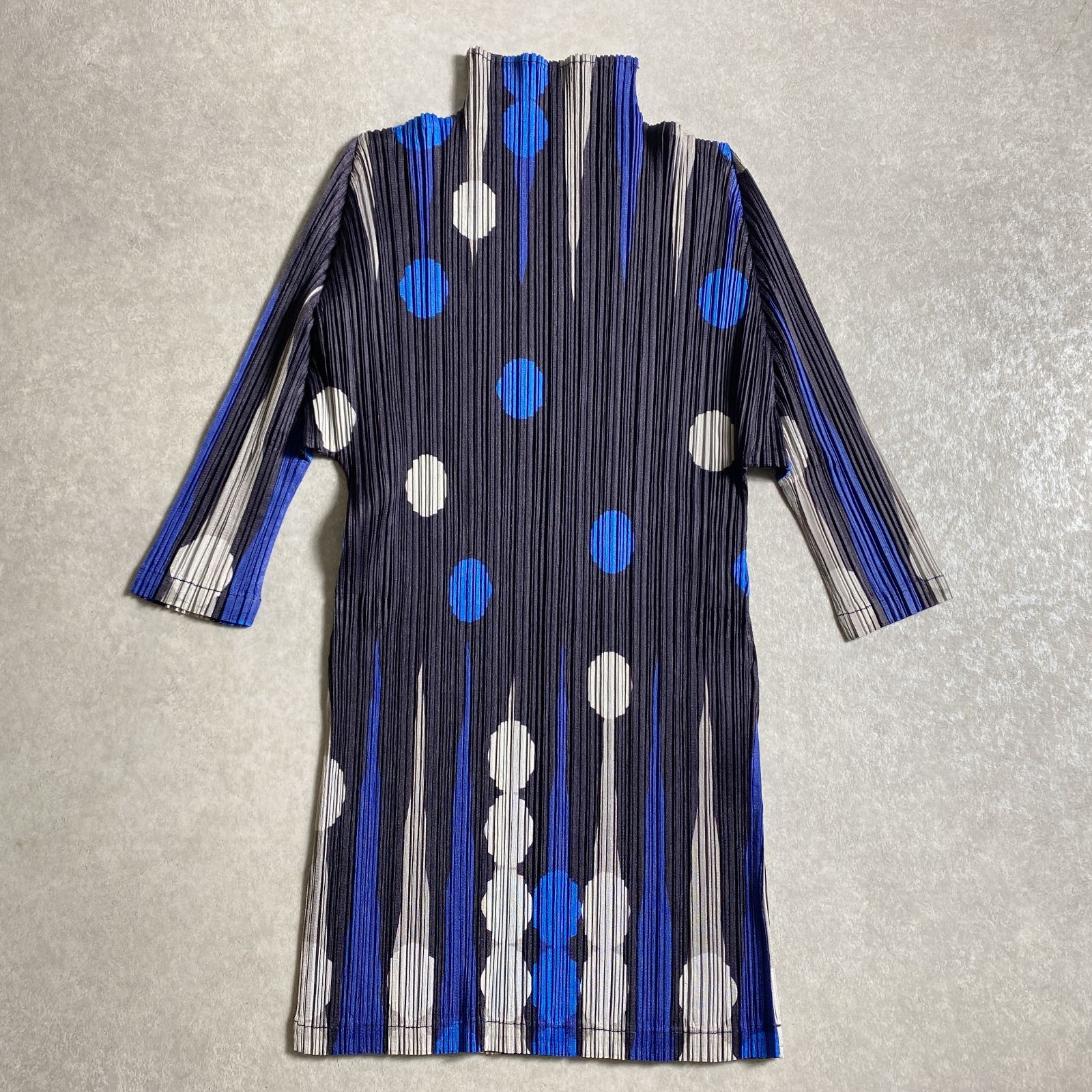 ☆美品/レア/希少プリント柄/PLEATS PLEASE ISSEY MIYAKE/爽やかな 