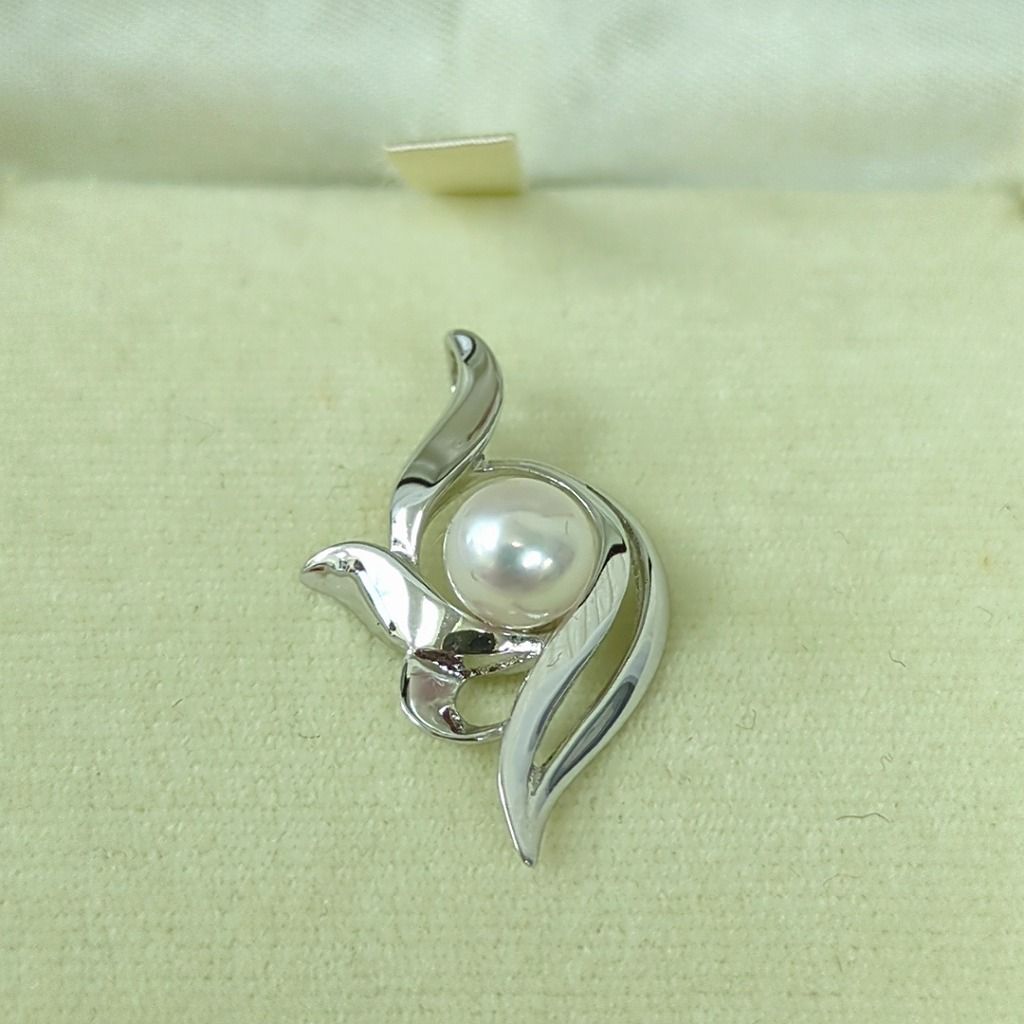 MIKIMOTO ミキモト リーフモチーフ ペンダントトップ SV925