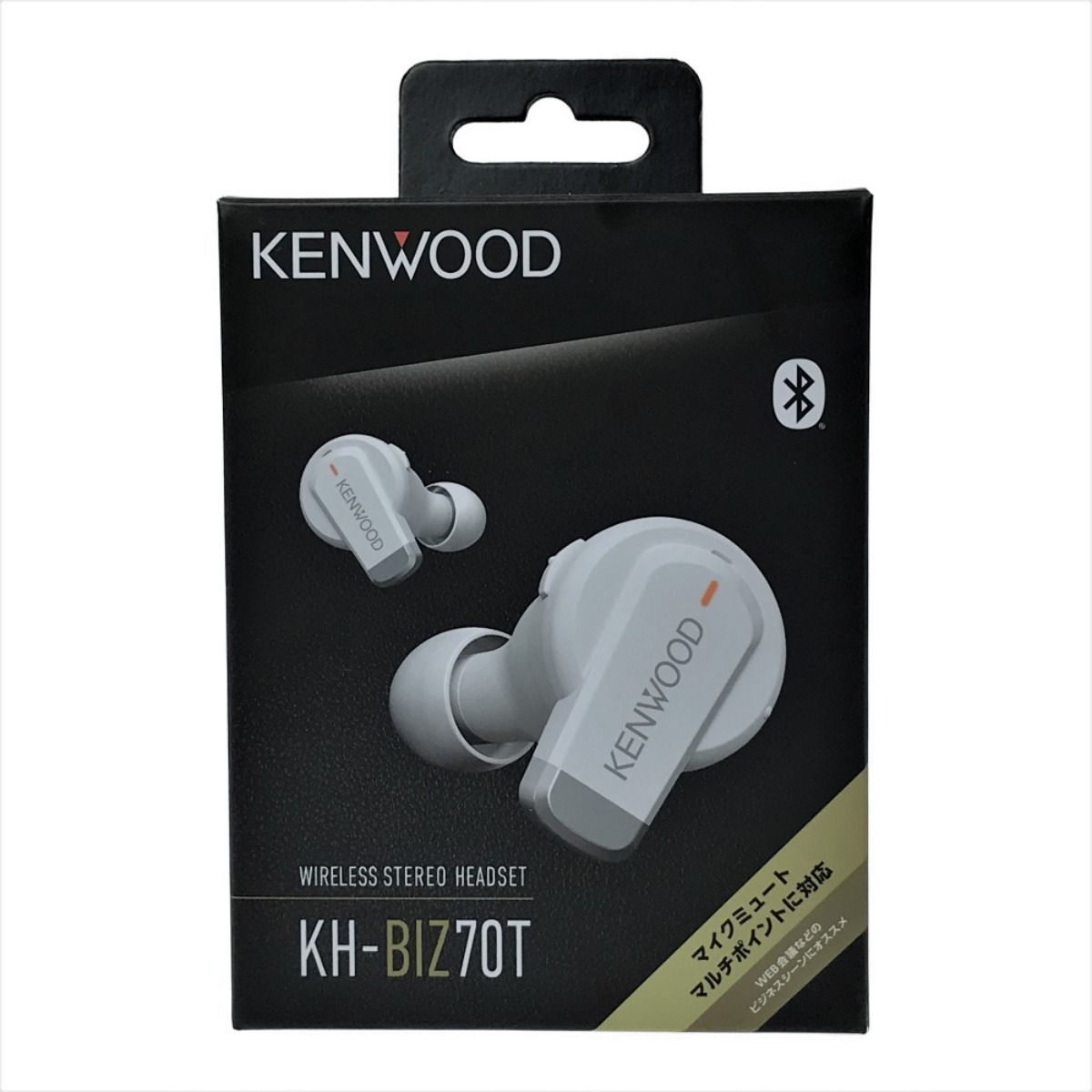 KENWOOD ケンウッド ワイヤレスイヤホン KH-BIZ70T-W ホワイト